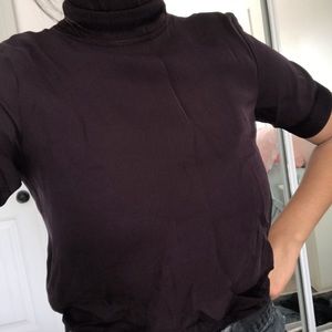 Wilfred cropped silk top